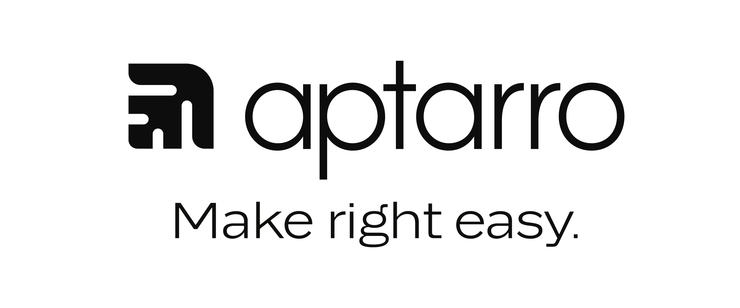 Aptarro_RGB_Brandmark_&_Tagline_OffBlack